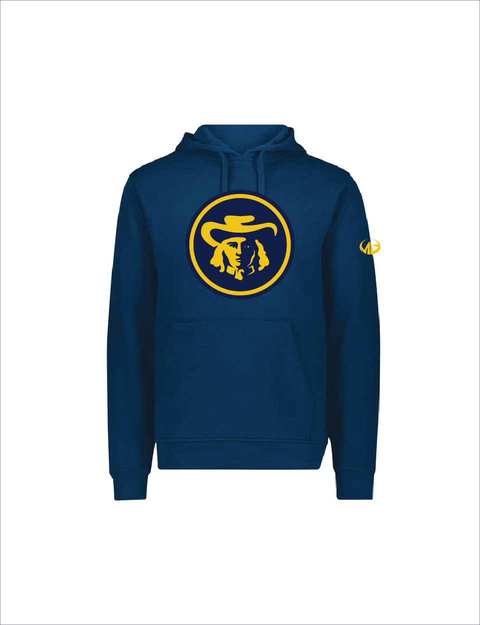 Eastern Quakers Logo Hoodie