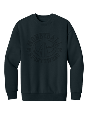 Moneyball Embossed Crewneck