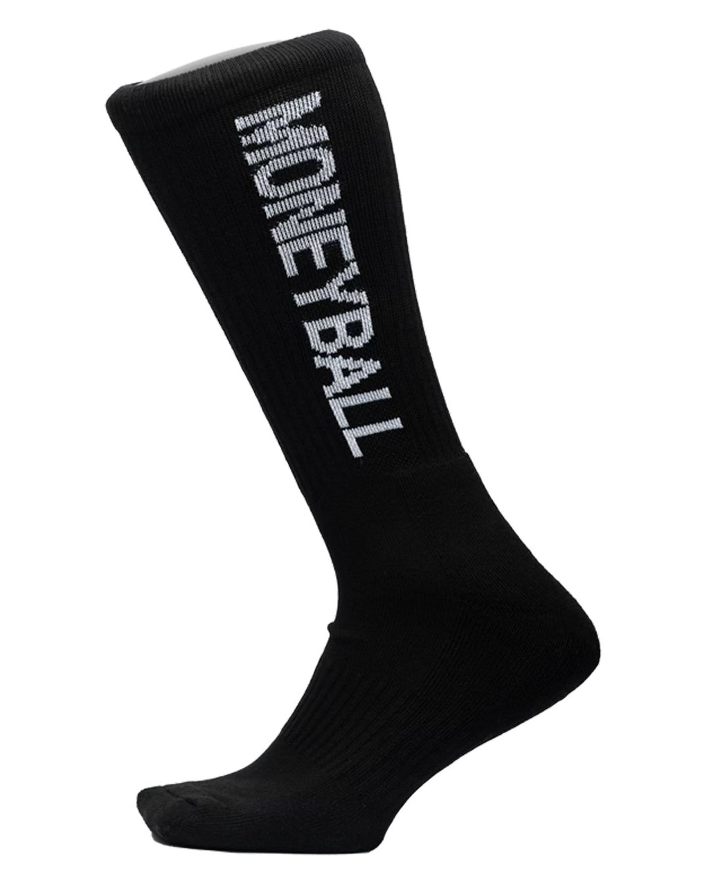 Moneyball Text Crew Socks
