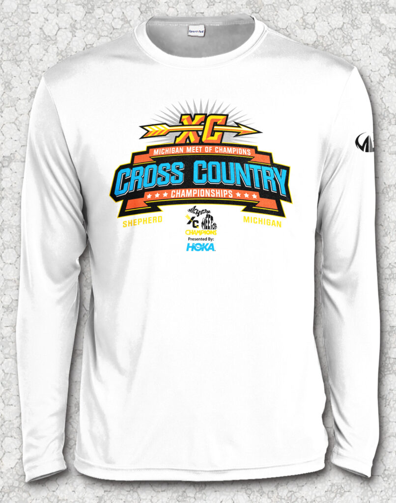 Michigan Meet of Champions - Long Sleeve Performance Shirt