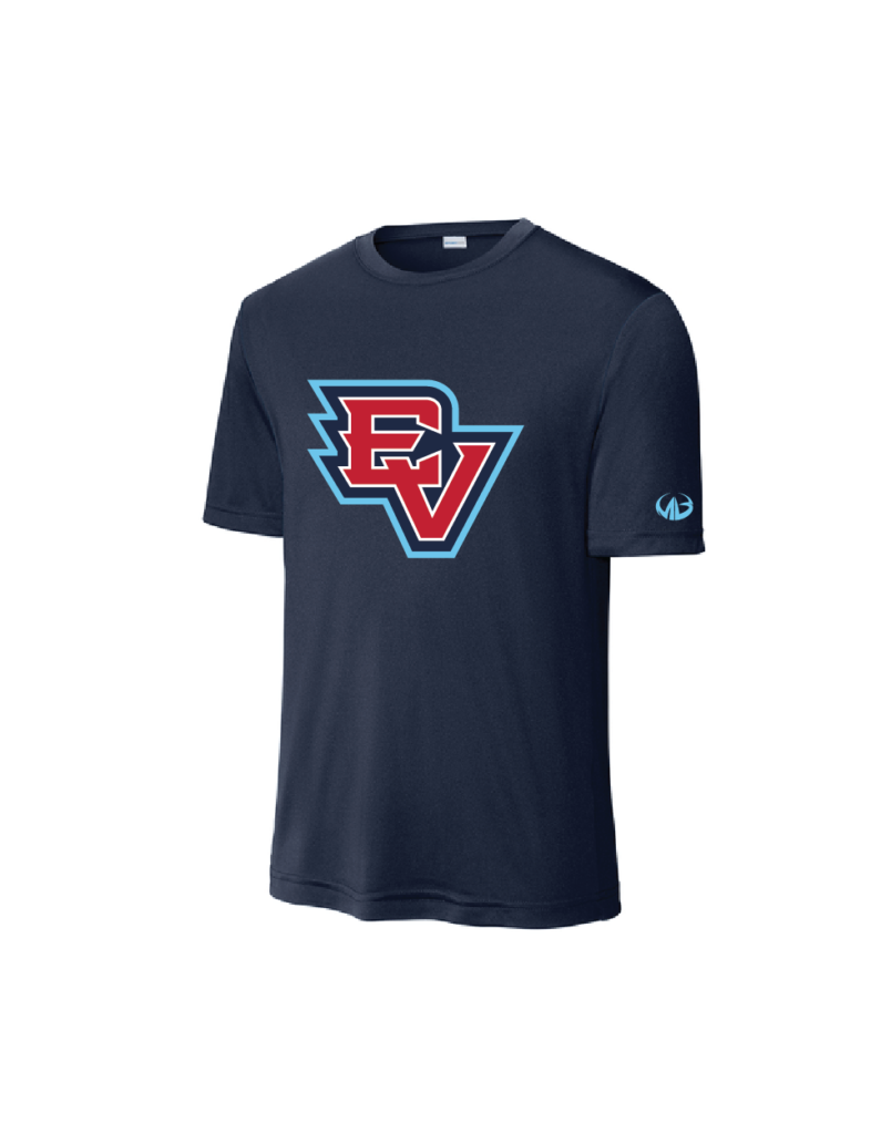 Everett HS - EV Logo - Short Sleeve Performance Shirt
