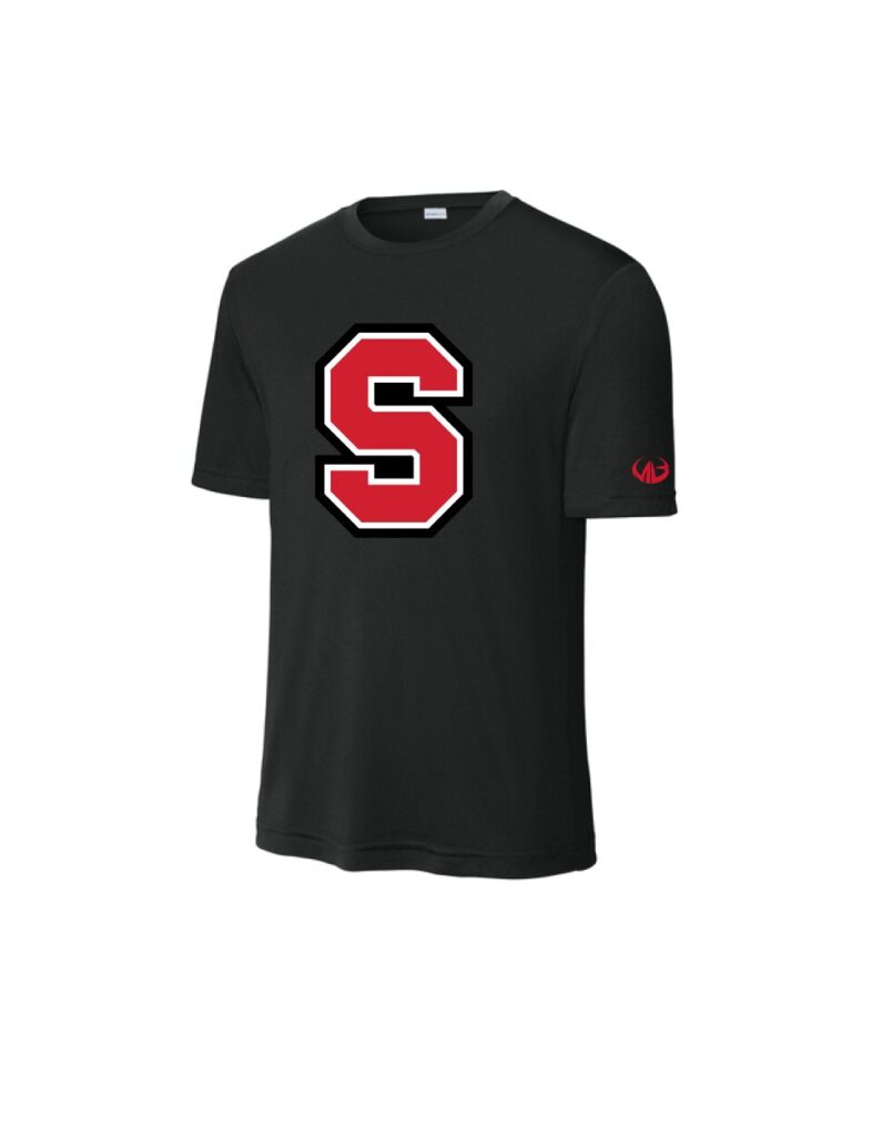 Sexton HS - S Logo - Short Sleeve Performance Shirt